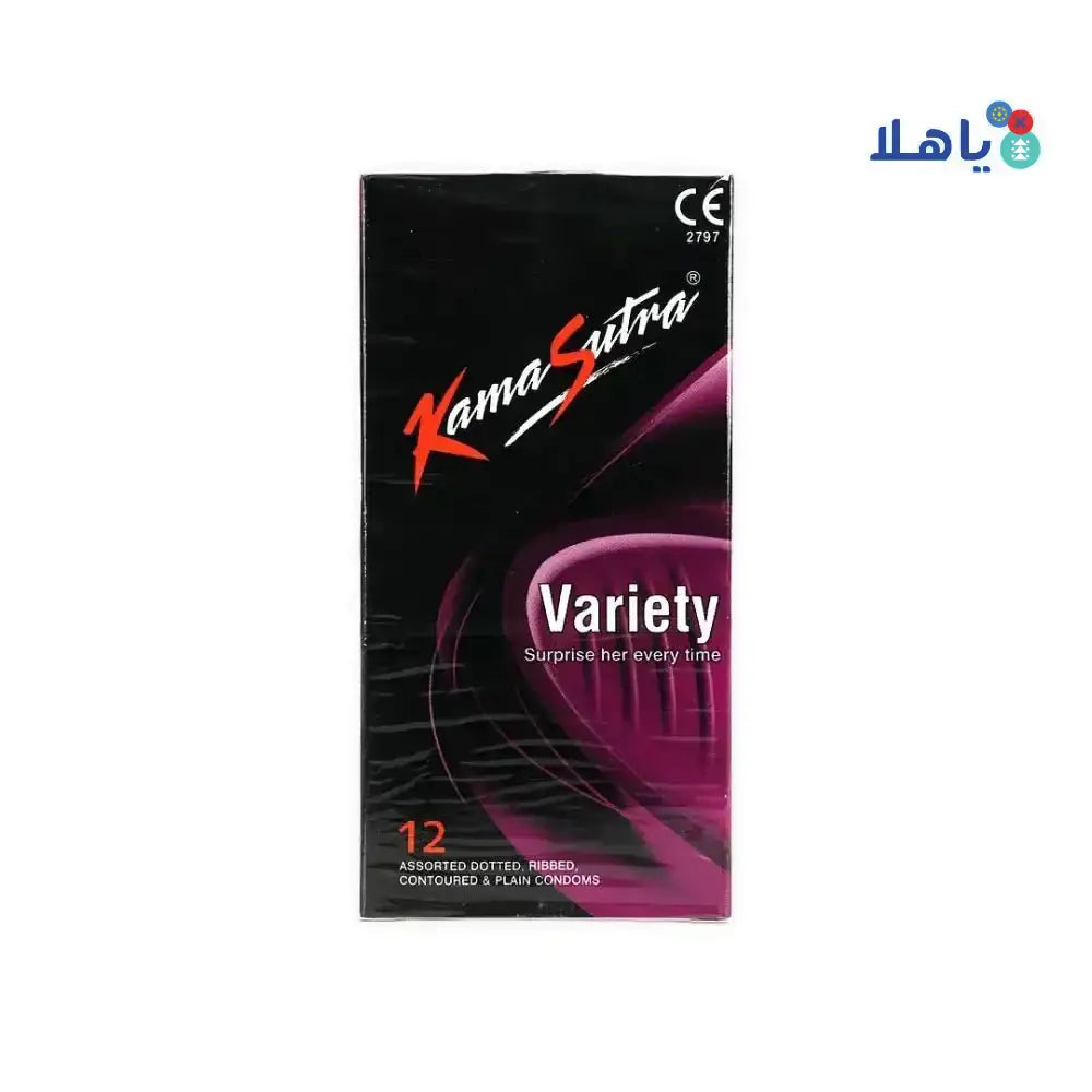 KAMASUTRA - Kamasutra Variety Condoms 12pcs - Pharmazone - 