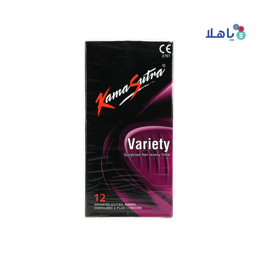 Kamasutra Variety Condoms 12pcs