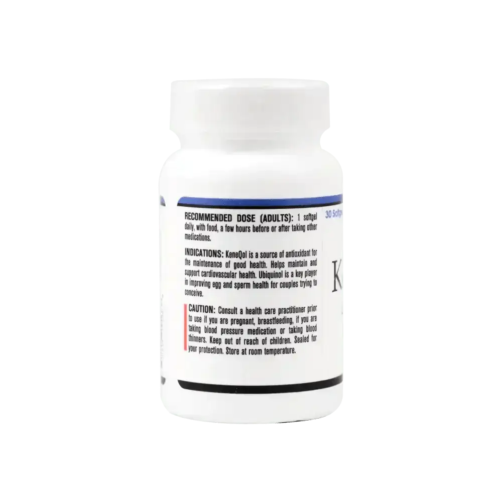 KANEKA QH UBIQUINOL - KeneQol Ubiquinol 50mg 30 Softgels - Pharmazone - 