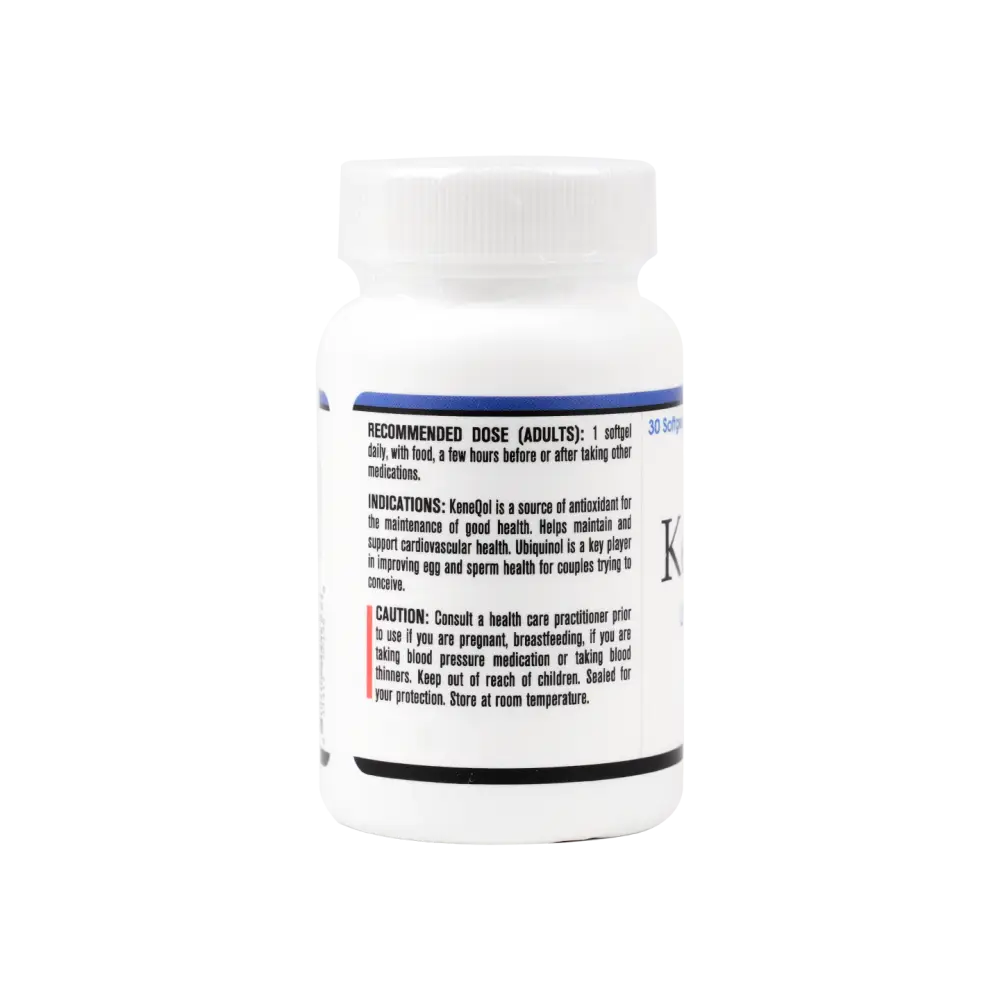 KeneQol Ubiquinol 50mg 30 Softgels