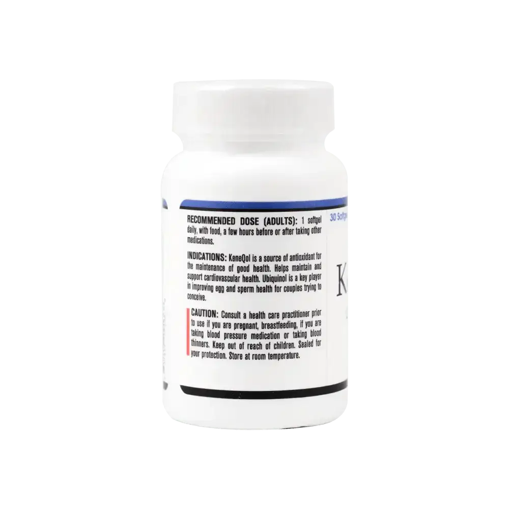 KANEKA QH UBIQUINOL - KeneQol Ubiquinol 50mg 30 Softgels - Pharmazone - 