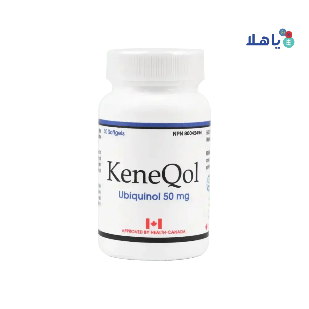 KANEKA QH UBIQUINOL - KeneQol Ubiquinol 50mg 30 Softgels - Pharmazone - 