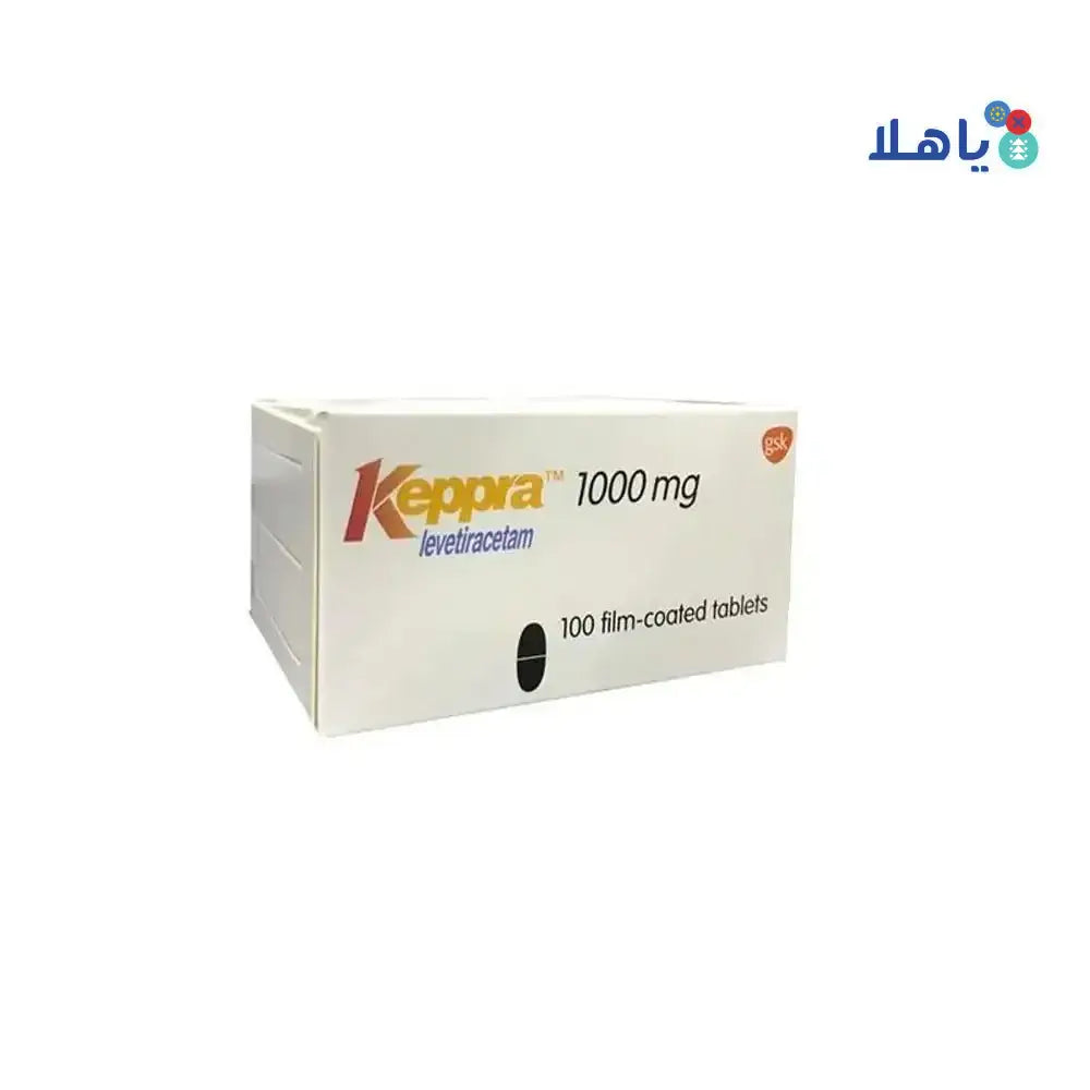 GSK - KEPPRA 1000MG 100 TAB - Pharmazone - 