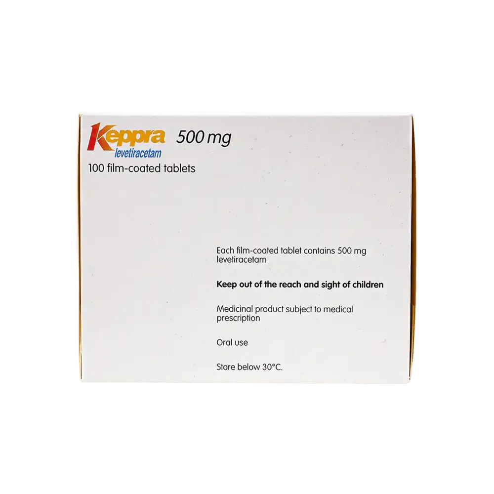 GSK - Keppra 500Mg 100 Tab - Pharmazone - 