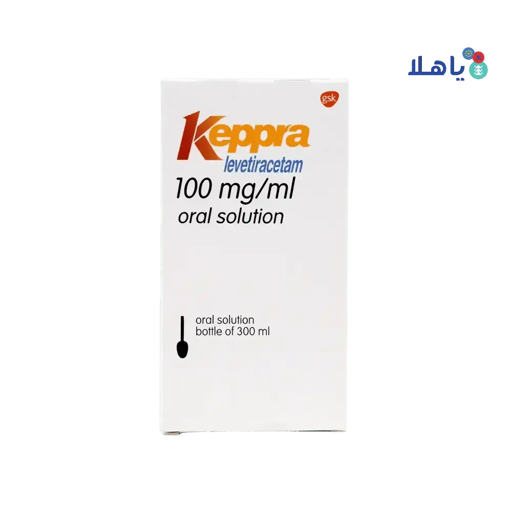 GSK - KEPPRA SOLUTION 10% 300ML - Pharmazone - 