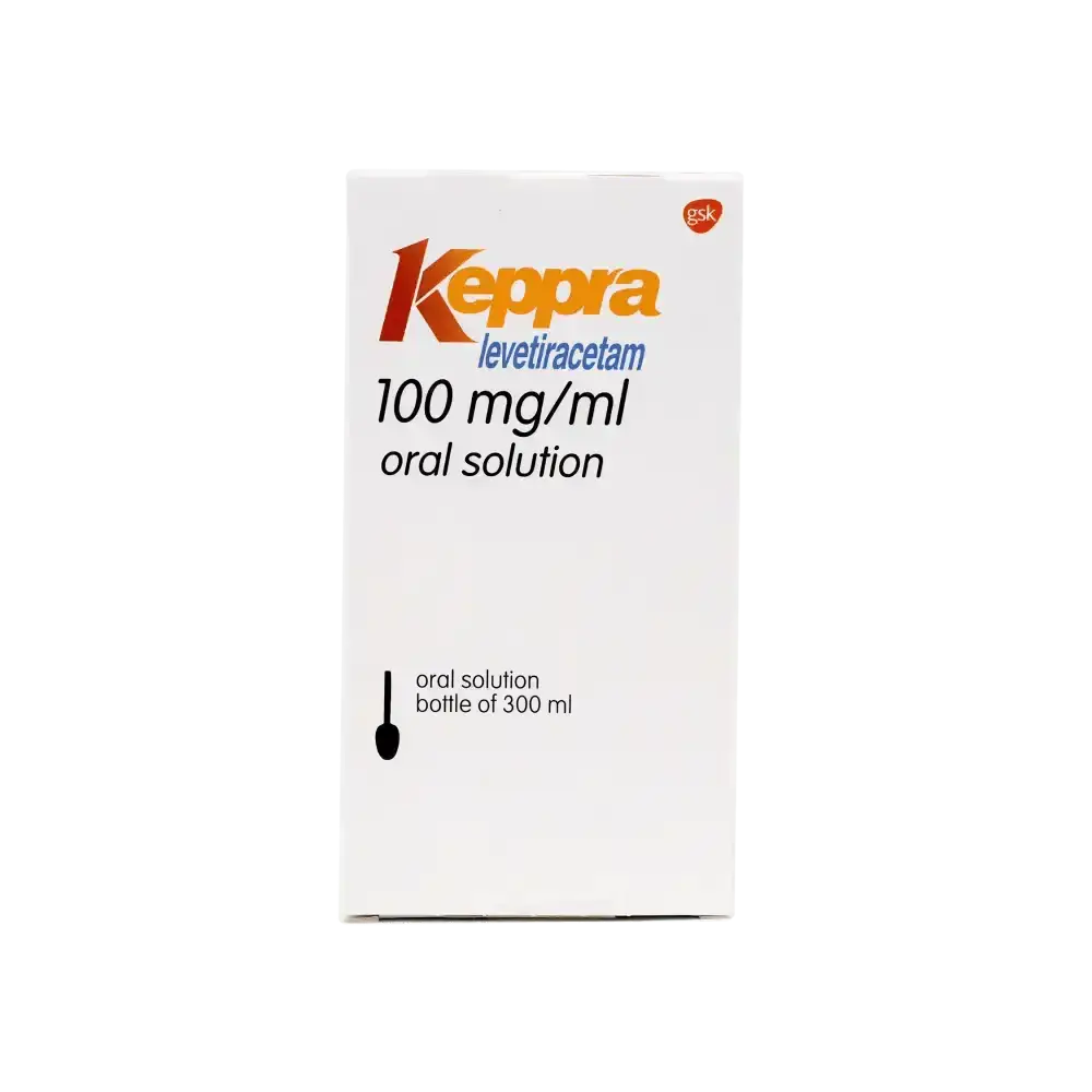 GSK - KEPPRA SOLUTION 10% 300ML - Pharmazone - 