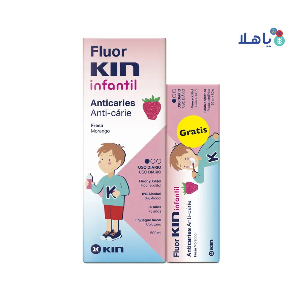 KIN FLUOR INFANTIL INICIO DENTAL PACK