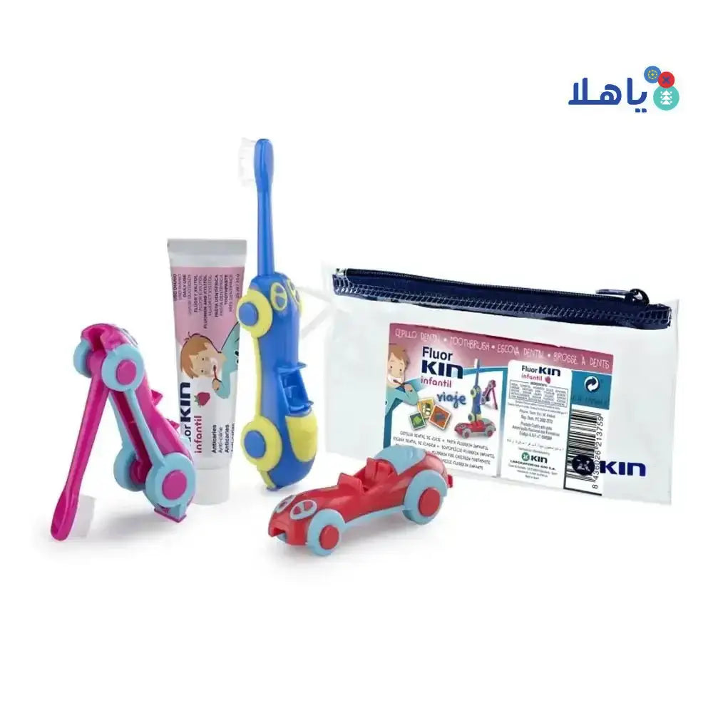 KIN - Kin Fluor Infantil Viaje Dental Pack - Pharmazone - 