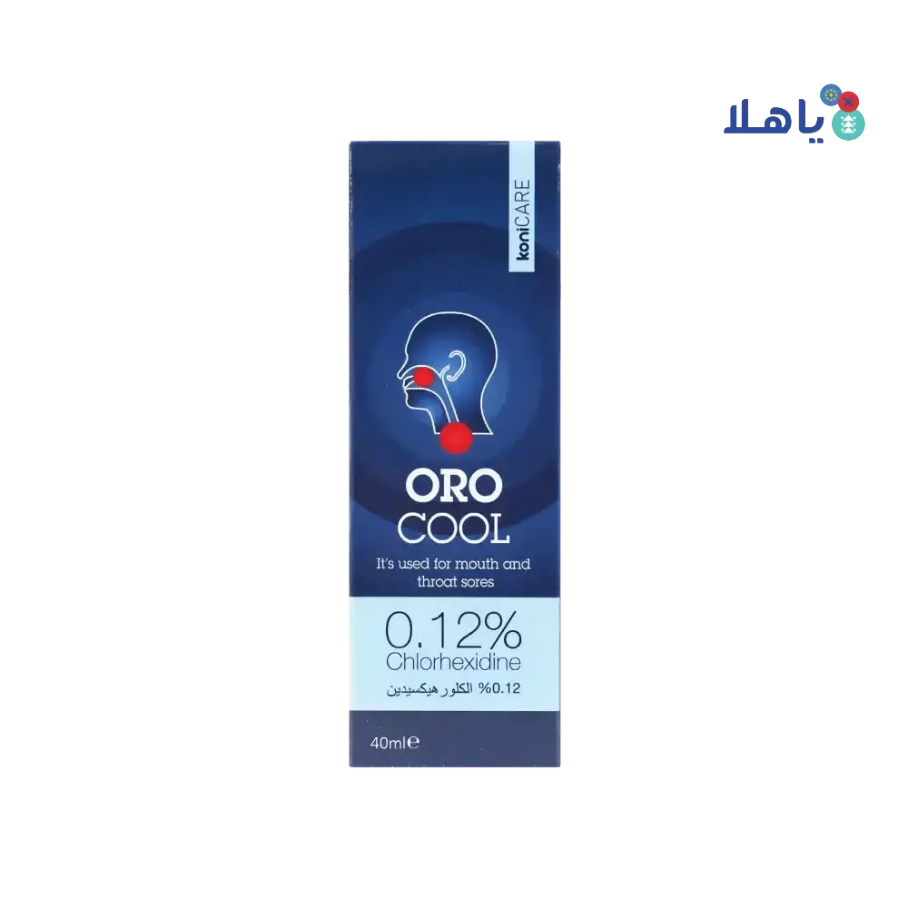 KONI CARE - Konicare Oro Cool 0.12% Mouth Throat Spray 40Ml - Pharmazone - 