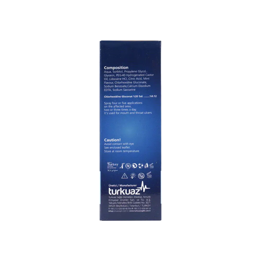 KONICARE ORO COOL 0.12% MOUTH THROAT SPRAY 40ML