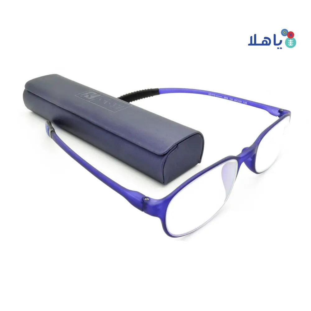 KOOL READING GLASSES BLUE C6 +1.00