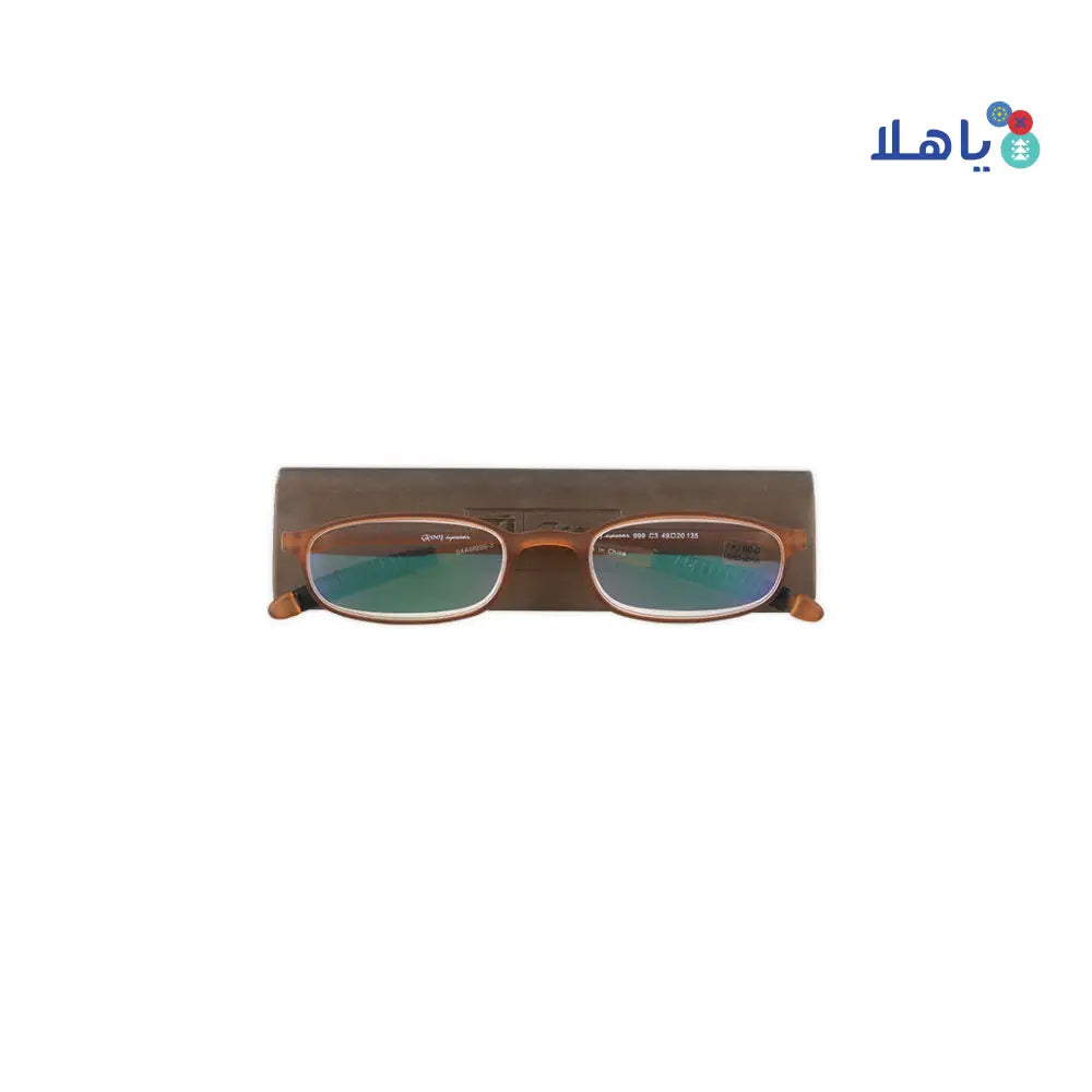 Kool Reading Glasses Brown C3 +3.00