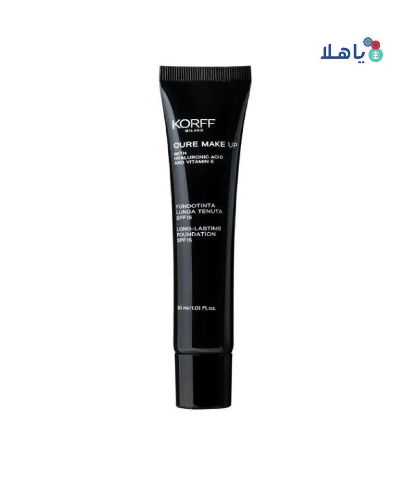 Korff - Korff Long Lasting Foundation SPF15 - 04 Noisette 30ml - Pharmazone - 