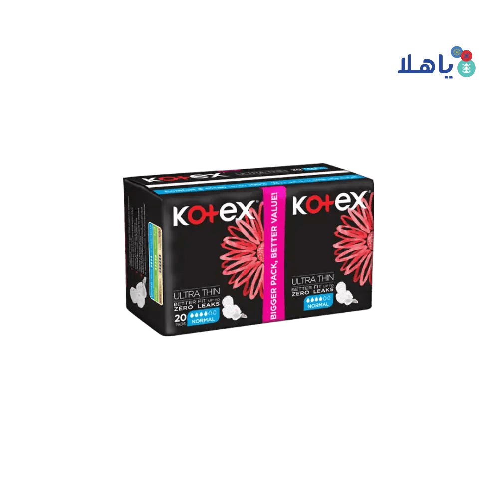 KOTEX - KOTEX ULTRATHIN NORMAL WINGS 16X20PADS - Pharmazone - 