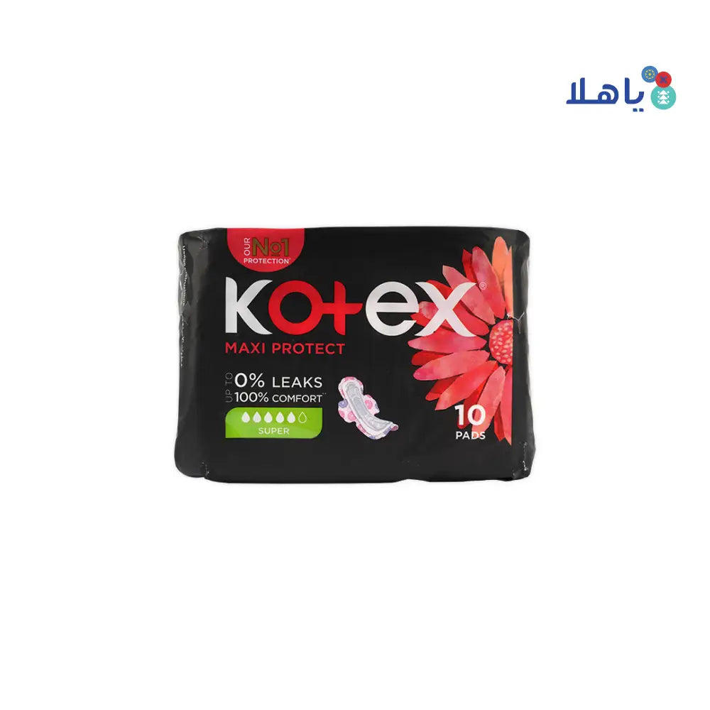 Kotex Maxi Protect Super 10Pcs