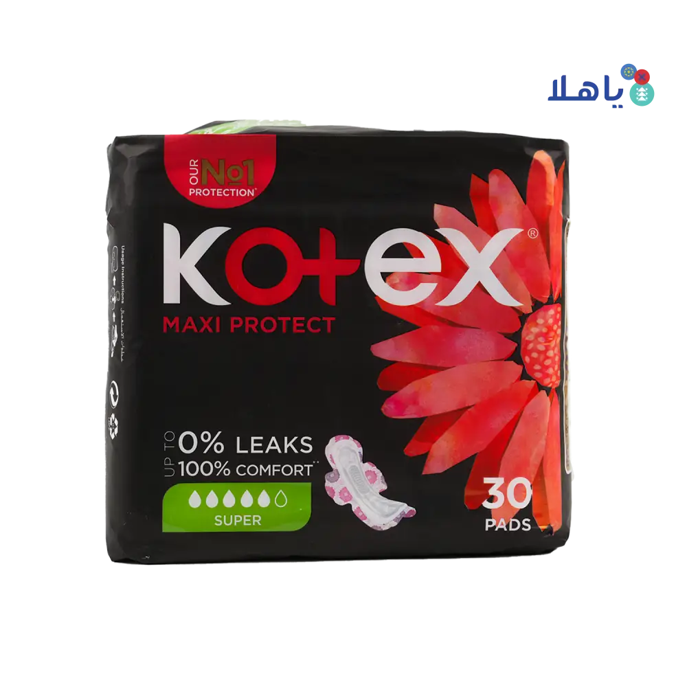 Kotex Maxi Protect Super 30Pcs