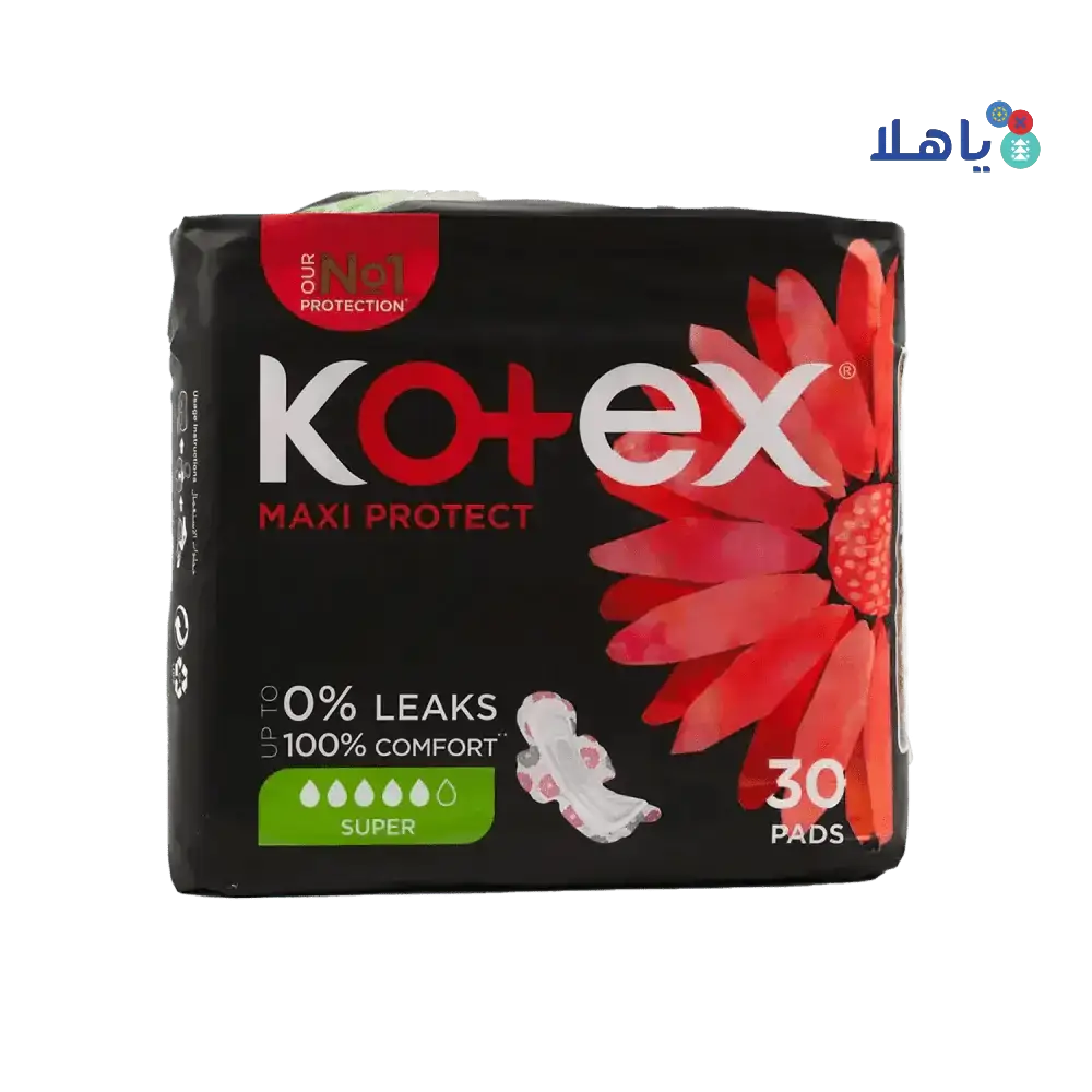 Kotex - Kotex Maxi Protect Super 30Pcs - Pharmazone - 