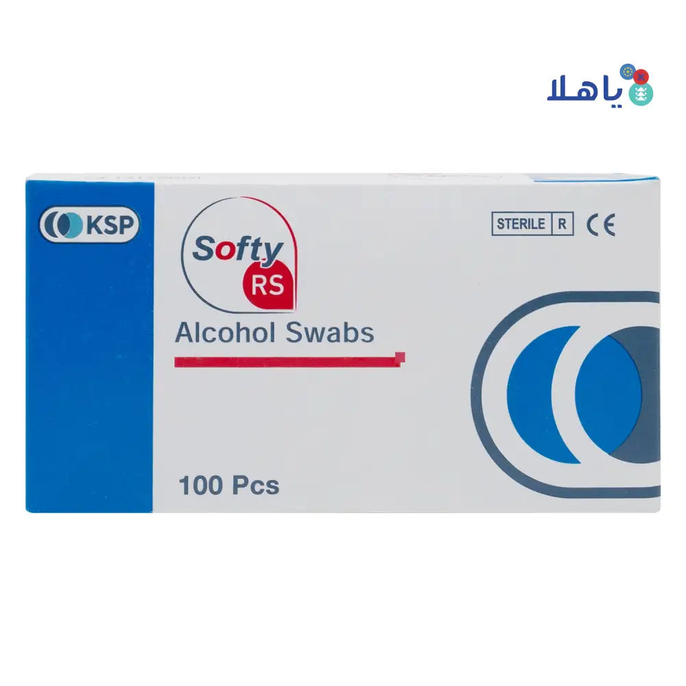 Ksp Softy Rs Alcohol Swabs 100pcs