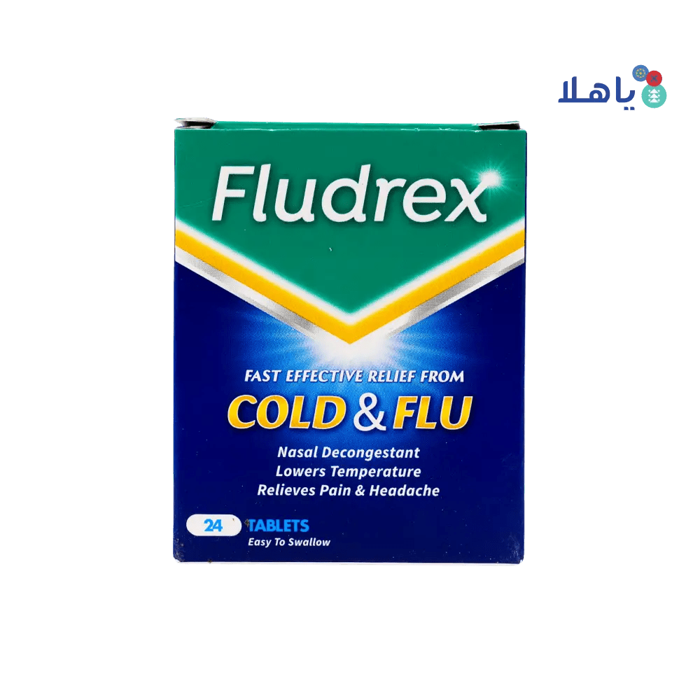 KSPICO - Fludrex Cold & Flu 24 Tablets - Pharmazone - 