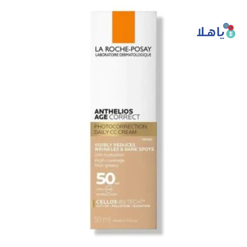 LA ROCHE POSAY ANTHELIOS AGE CORRECT SPF50 CC TINTED CR 50ML