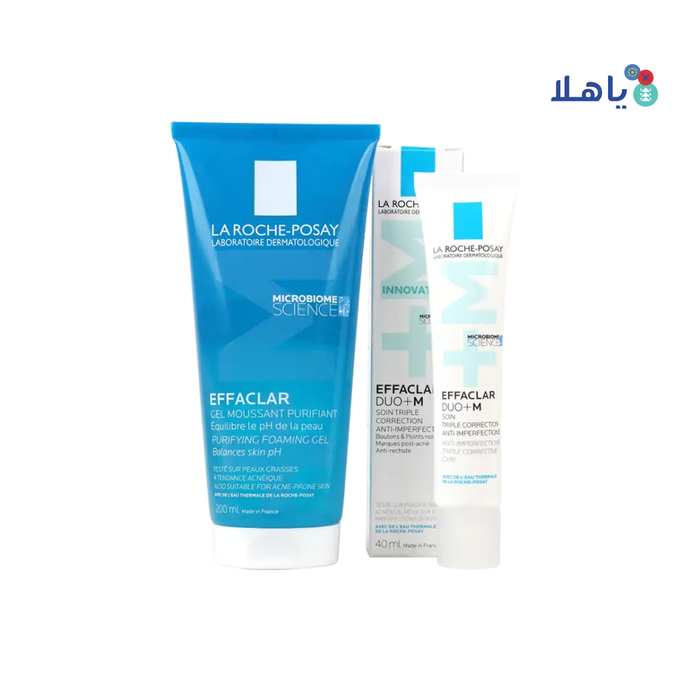 La Roche Posay Effaclar Foaming + Duo M Acne Set