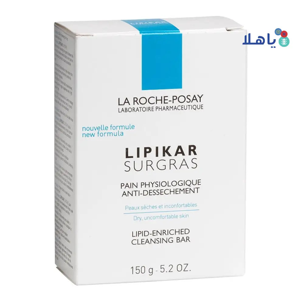 LA ROCHE POSAY LIPIKAR SURGRAS CLEANSING BAR 150G