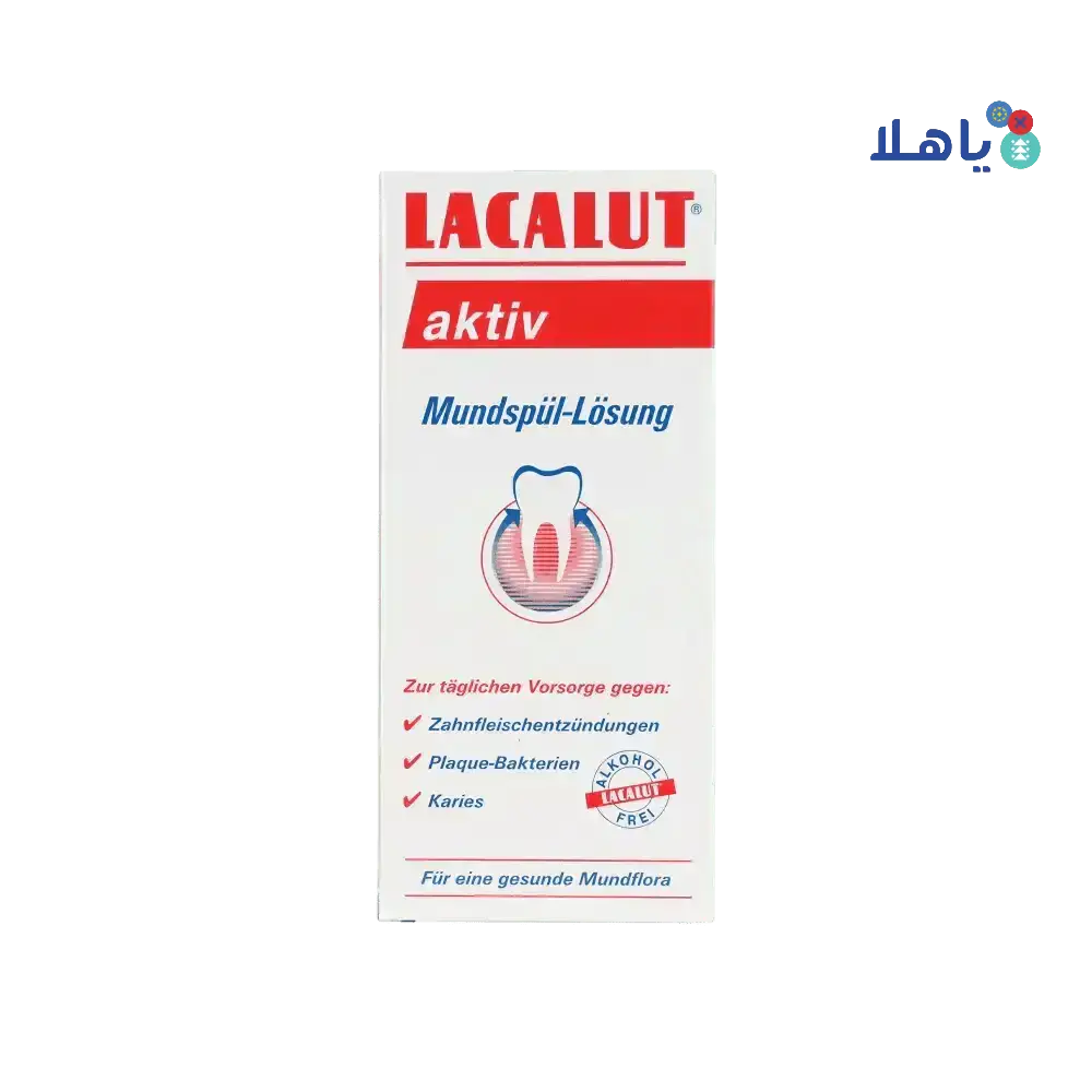 LACALUT - Lacalut Aktiv Mouthwash 300ml - Pharmazone - 