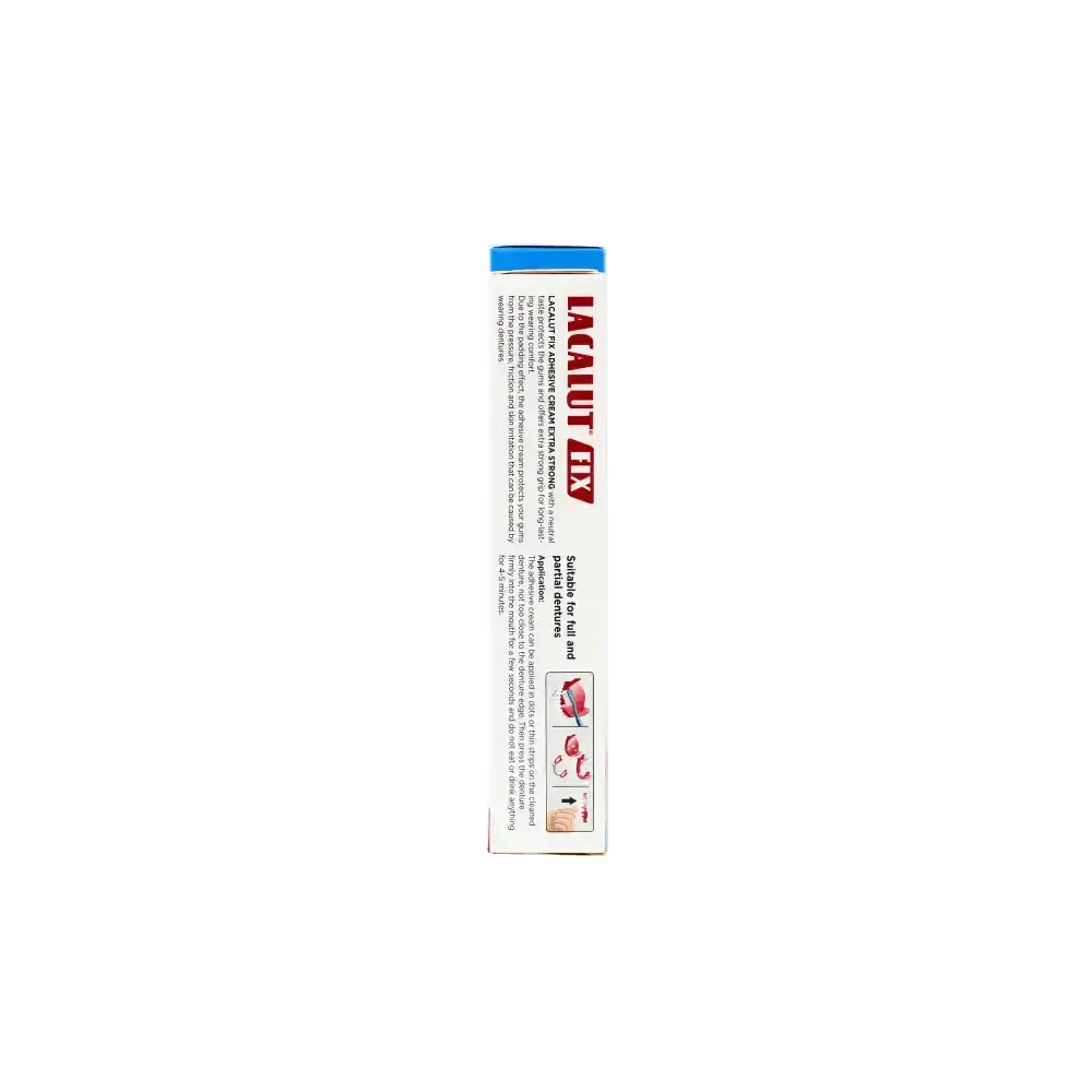 LACALUT - Lacalut Fix Adhesive Cream+Puredent Cleaning Tablet Offer - Pharmazone - 