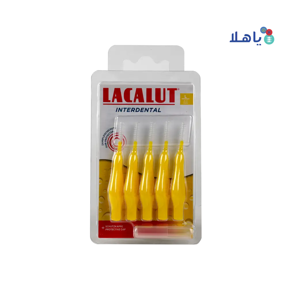 Lacalut Interdental Brush Yellow 4mm -L