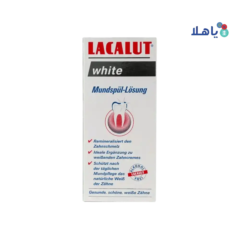 LACALUT - Lacalut White Mouthwash 300ml - Pharmazone - 