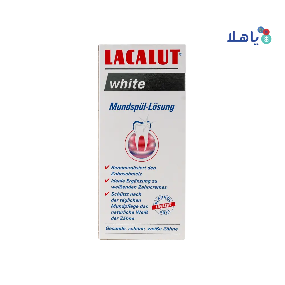 Lacalut White Mouthwash 300ml