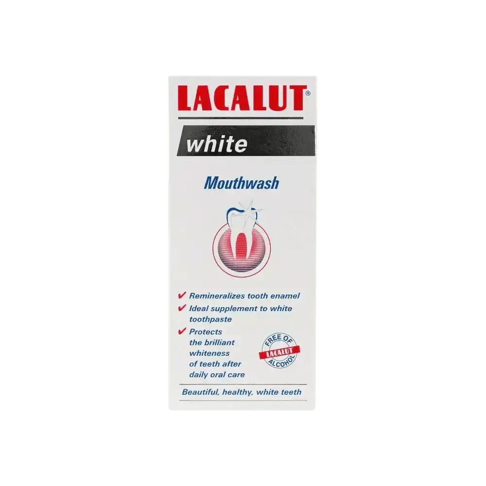 LACALUT - Lacalut White Mouthwash 300ml - Pharmazone - 