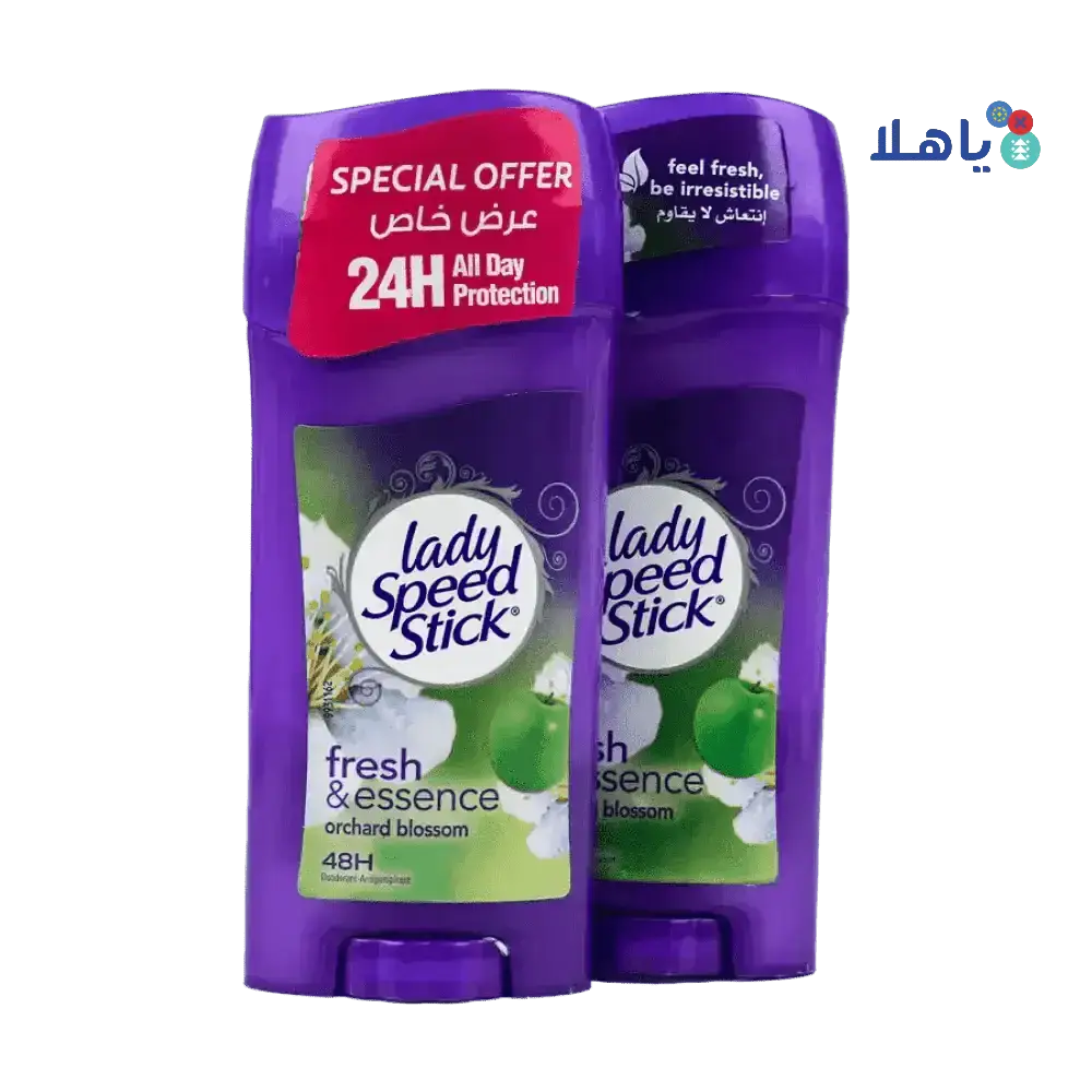 Lady Speed Stick - Lady Speed Stick Fresh & Essence 65g - Orchard Blossom 1+1 - Pharmazone - 