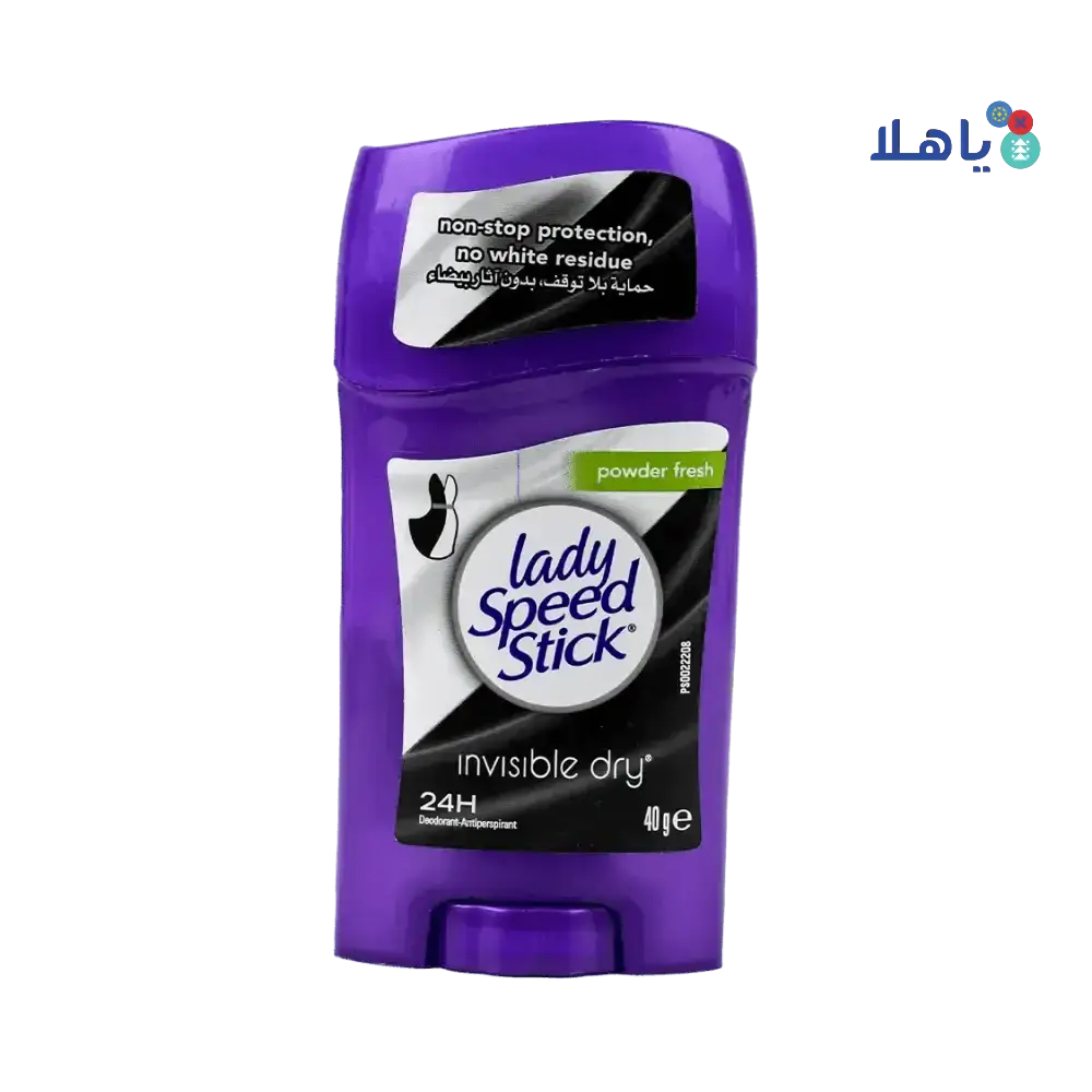 Lady Speed Stick - Lady Speed Stick Invisible Dry 40g - Powder Fresh - Pharmazone - 