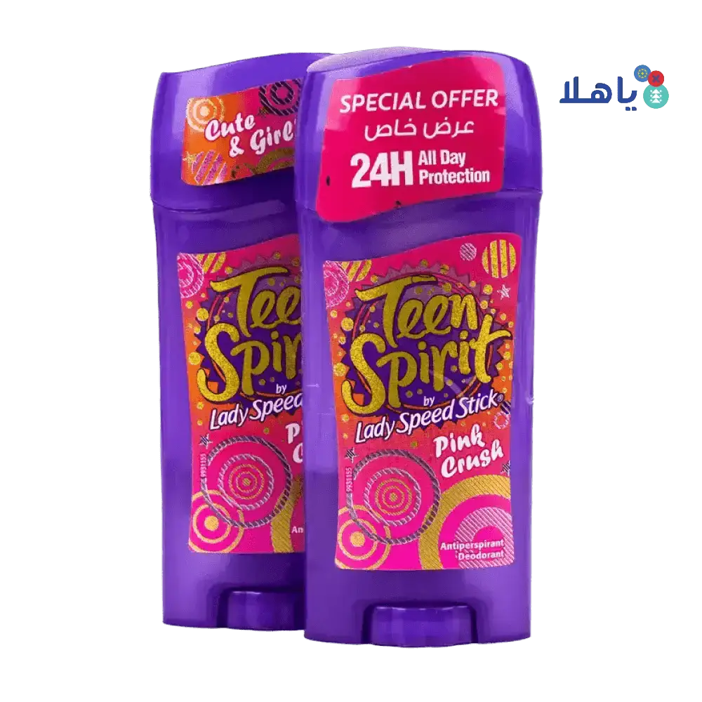 Lady Speed Stick - Lady Speed Stick Teen Spirit 65g - Pink Crush 1+1 - Pharmazone - 