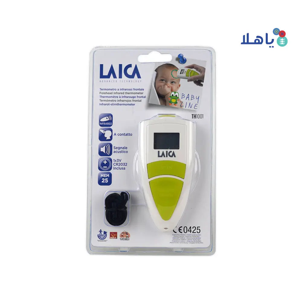 Laica Baby Infrared Thermometer Forhead Portable-TH1001