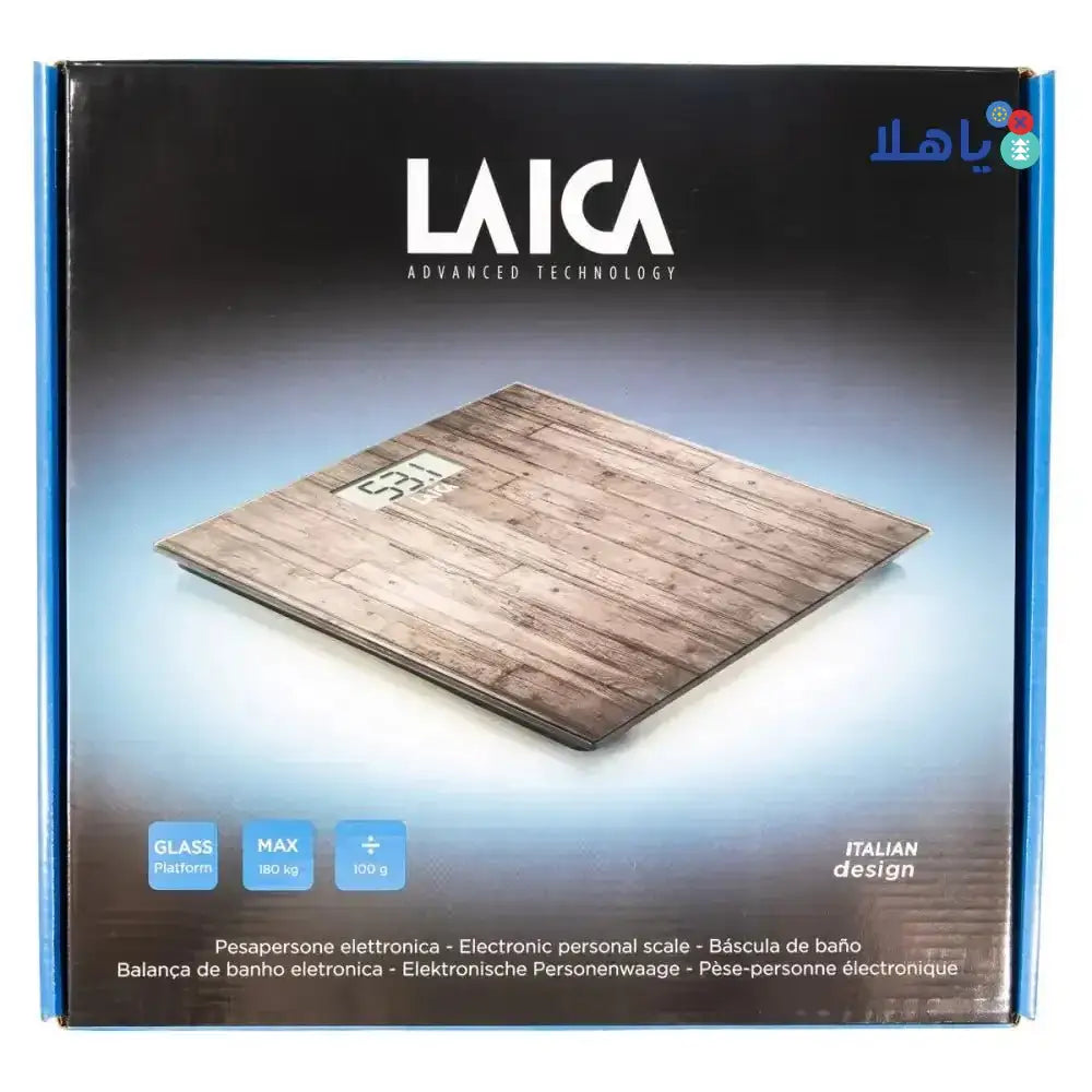 Laica - Laica Electronic Scale Dark Wood - PS1065 - Pharmazone - 