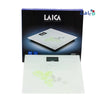 Laica Electronic Scale White With Leafs-PS1072