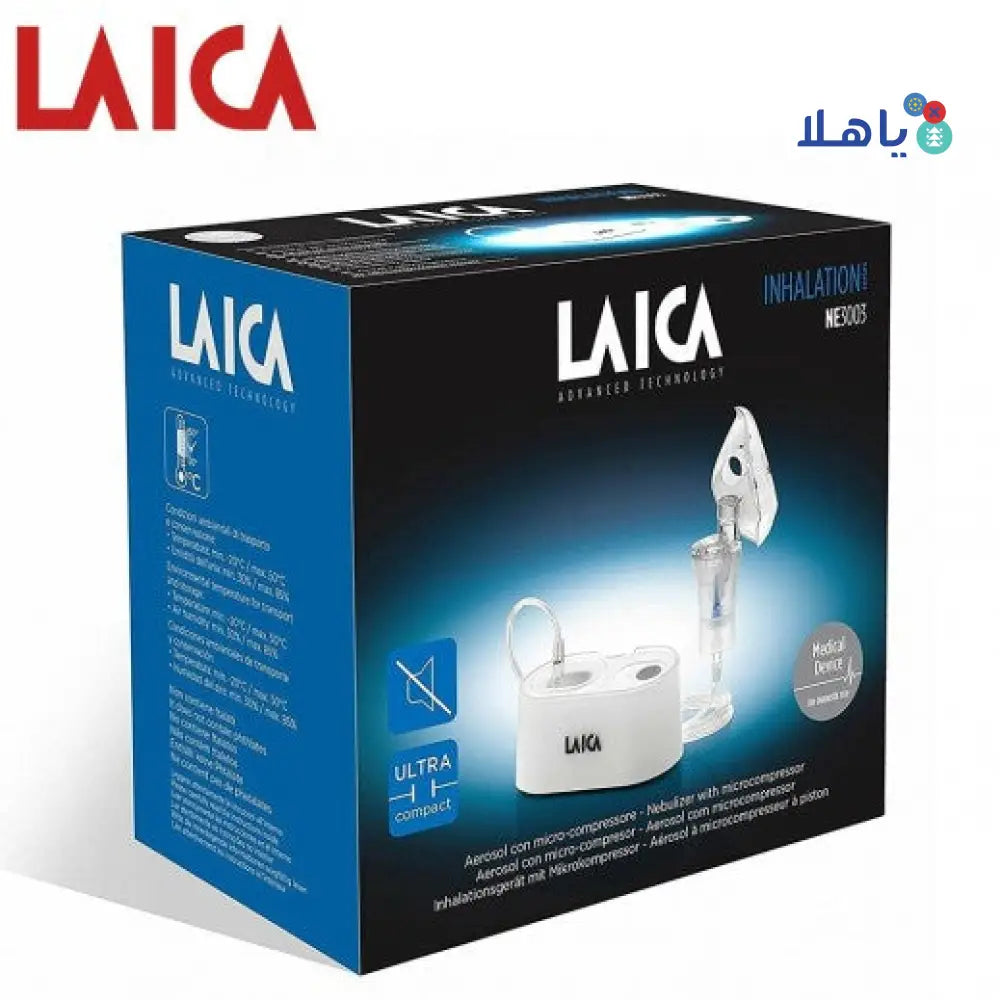 Laica Microcompressor Compact Nebulizer-NE3003