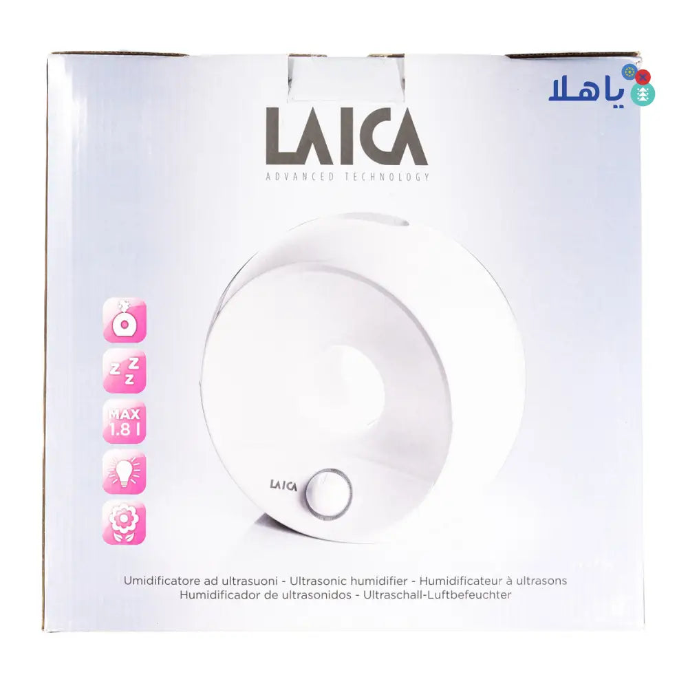 Laica Ultrasonic Humidifier 1.8L-HI3011