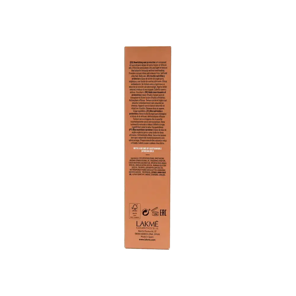 Lakme - Lakme Teknia Argan Dry Oil 125ml - Pharmazone - 