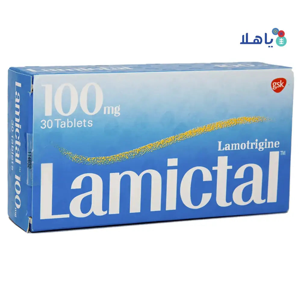 LAMICTAL 100MG 30 TAB