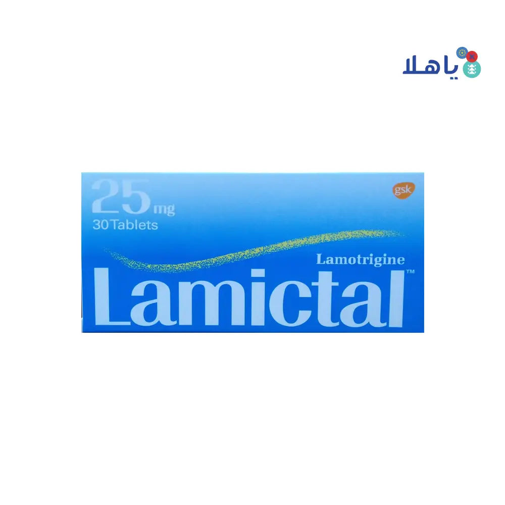 Lamictal 25mg 30 Tablets