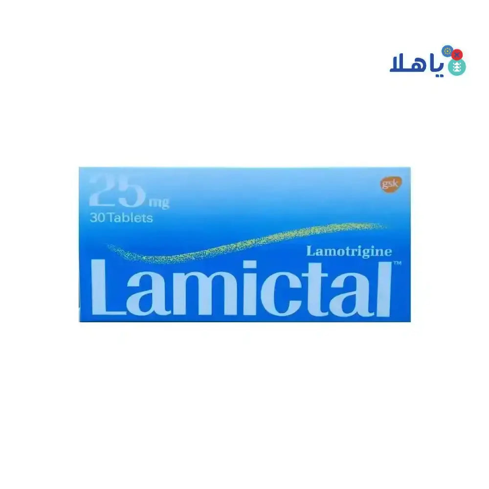 GSK - Lamictal 25mg 30 Tablets - Pharmazone - 