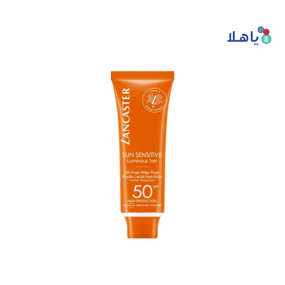 LANCASTER SUN SENSITIVE SPF50+ LUMINOUS TAN 50ML