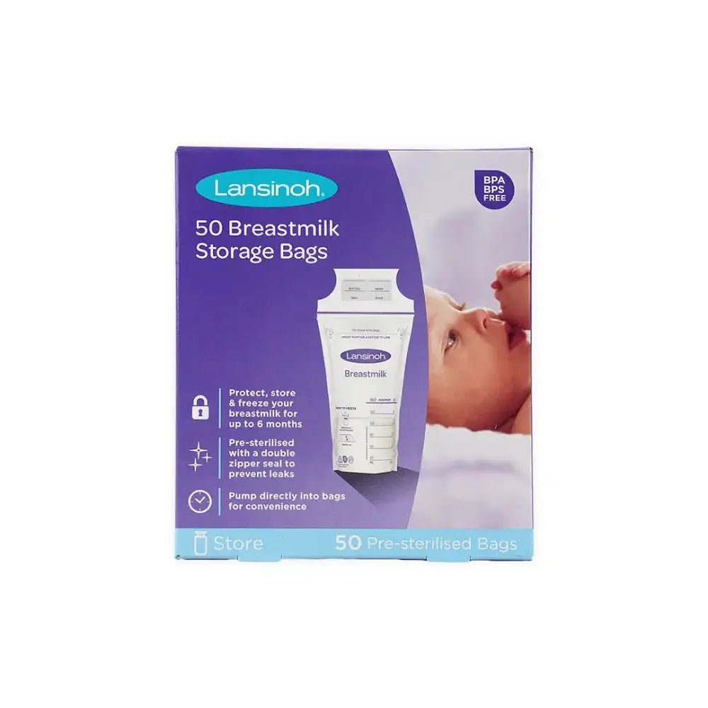 LANSINOH - Lansinoh Breastmilk Storage Bags 50Bags - Pharmazone - 