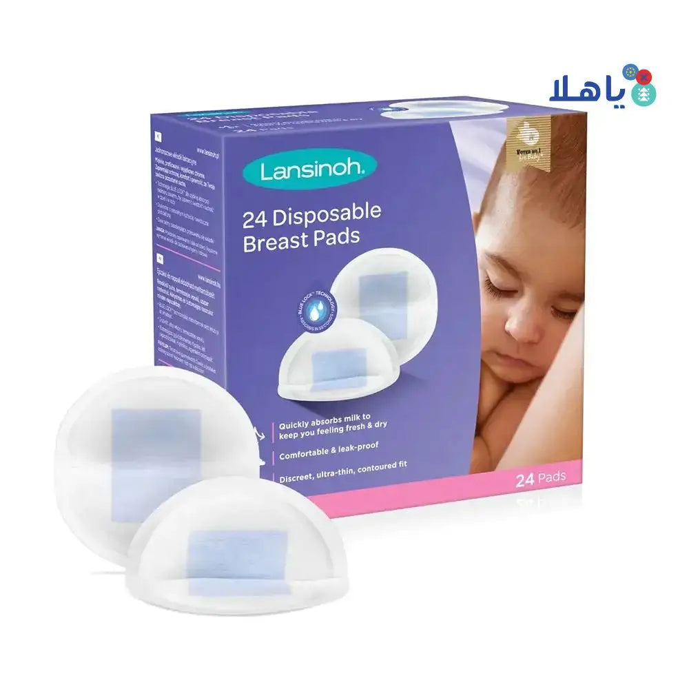 LANSINOH - Lansinoh Disposable Breast Pads 24Pcs - Pharmazone - 