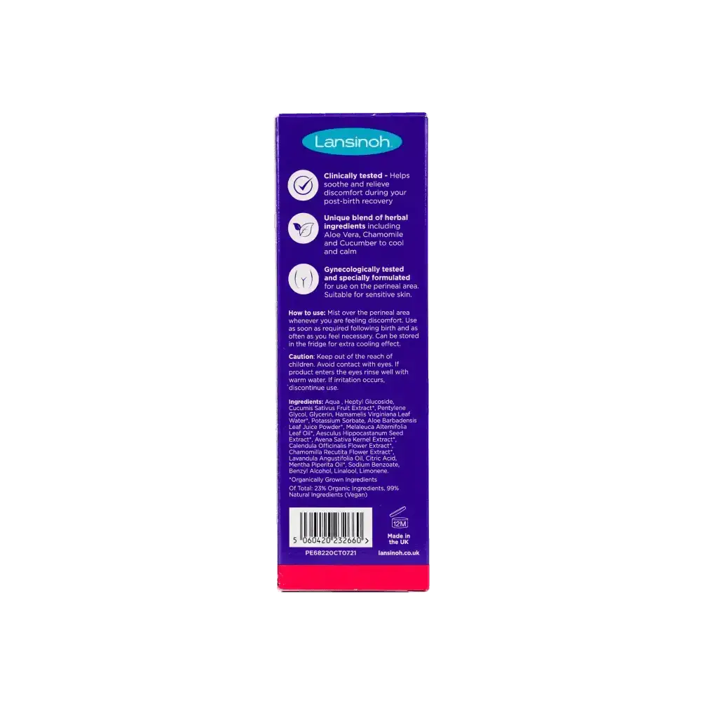 Lansinoh - Lansinoh Organic Post - Birth Relief Spray 100ml - Pharmazone - 