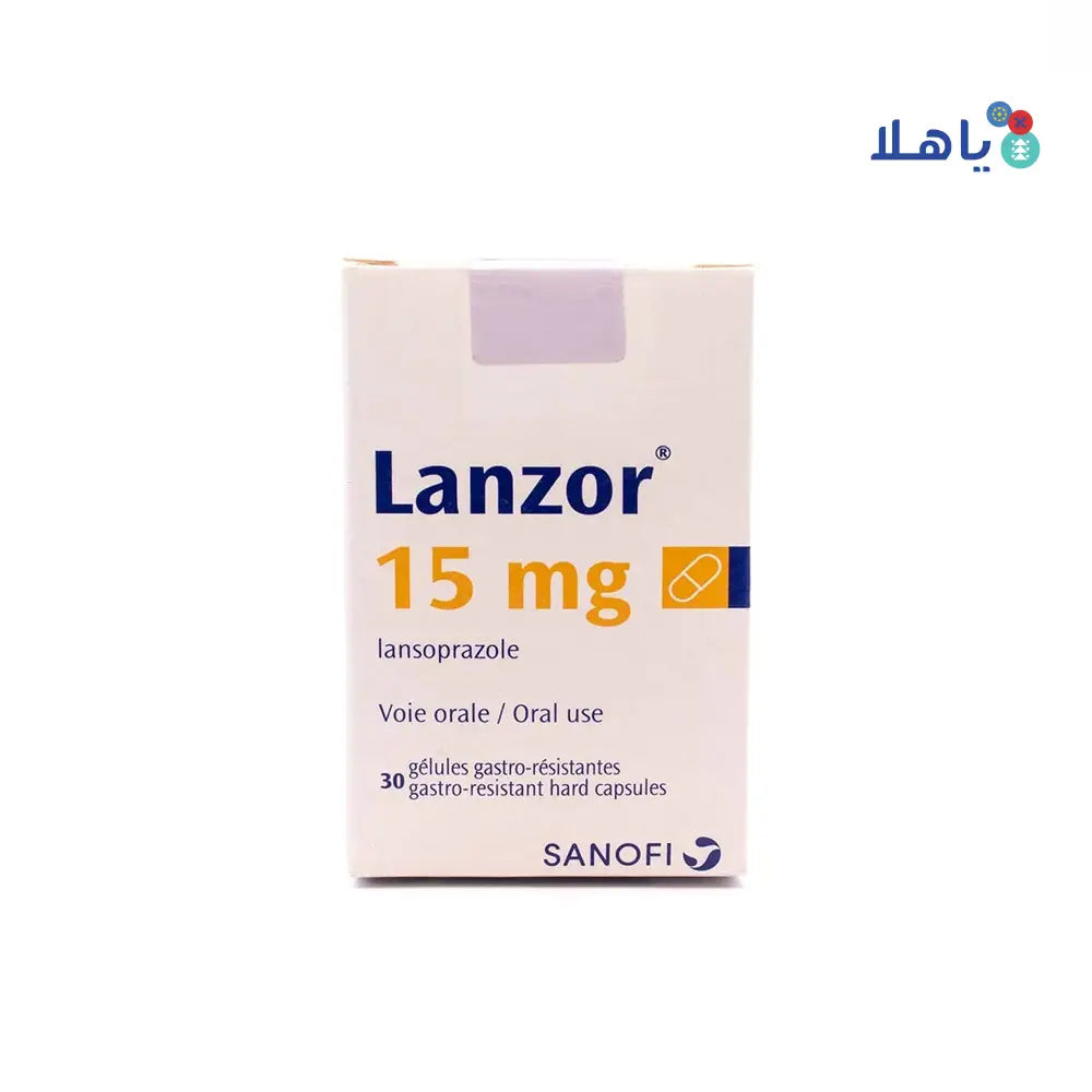 LANZOR 15MG 30 CAP