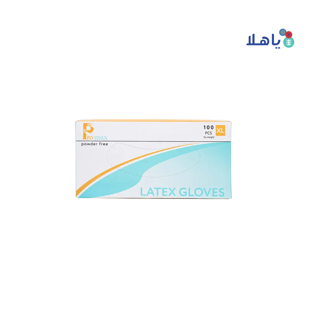 LATEX EXAMINATION POWDER FREE GLOVES-XL